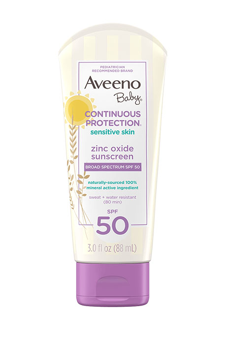 Aveeno continuous protection sunscreen